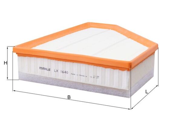 Mahle Air Filter LX1640