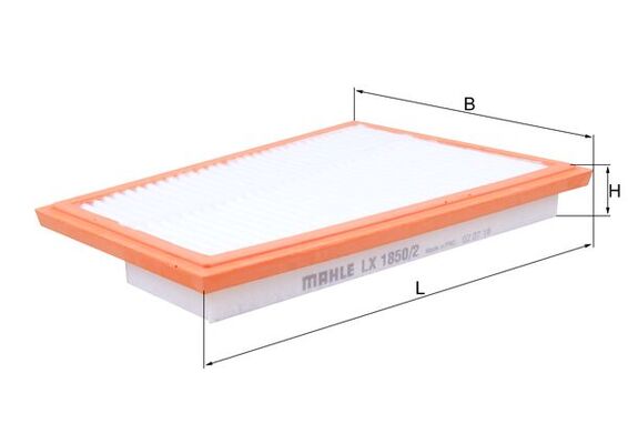 Mahle Air Filter LX1850/2