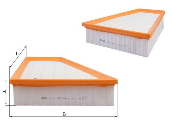 Mahle Air Filter LX1885