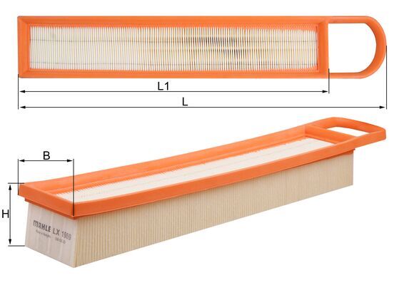 Mahle Air Filter LX1969
