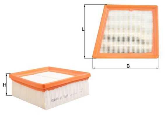 Mahle Air Filter LX2633