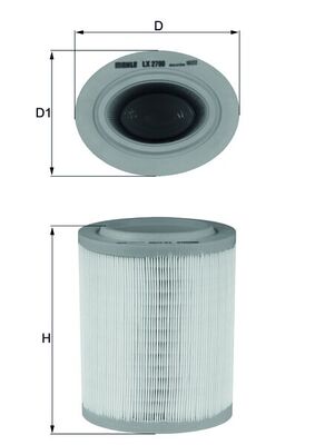 Mahle Air Filter LX2790
