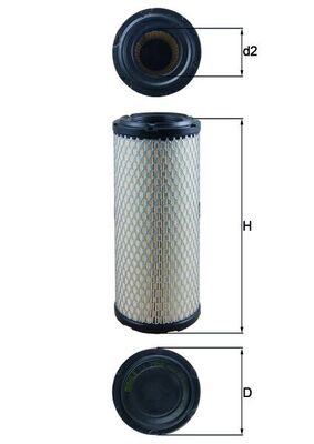 Mahle Air Filter LX2958