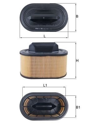 Mahle Air Filter LX2966