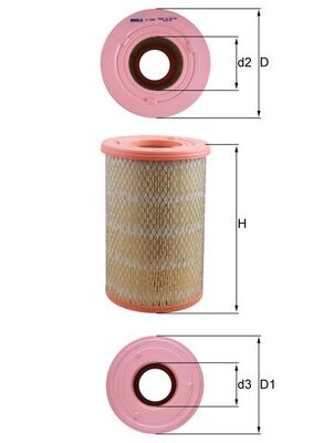 Mahle Air Filter LX2968