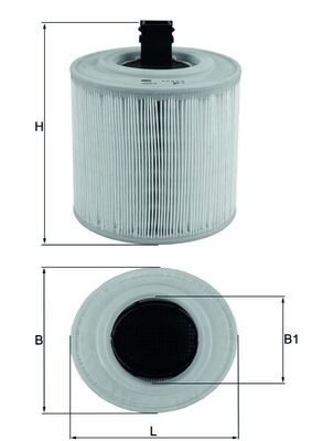 Mahle Air Filter LX3015/14