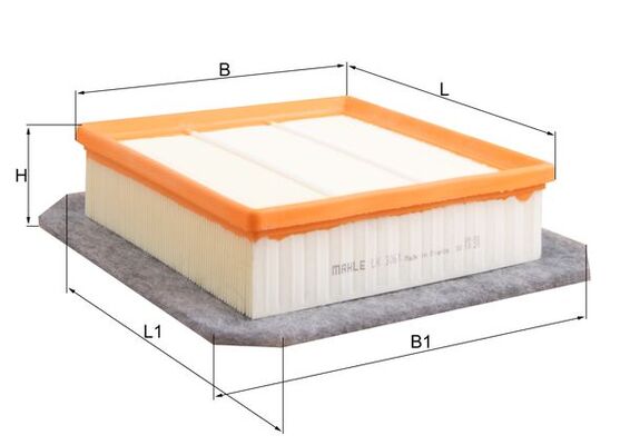 Mahle Air Filter LX3061
