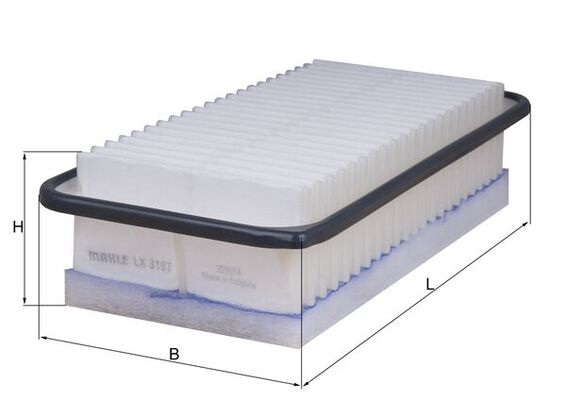 Mahle Air Filter LX3187