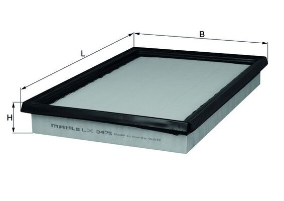 Mahle Air Filter LX3475