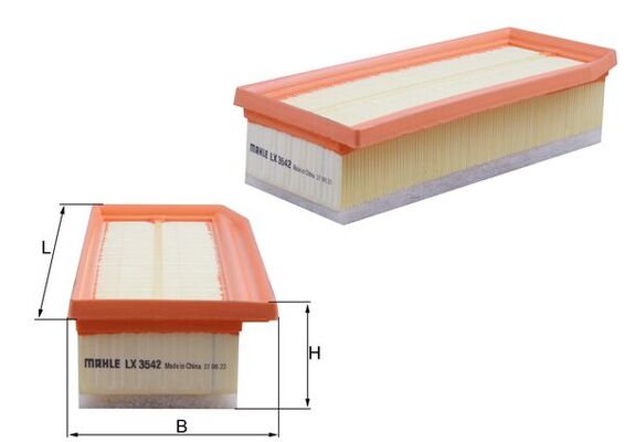 Mahle Air Filter LX3542