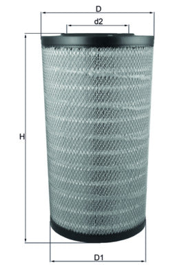 Mahle Air Filter LX3753