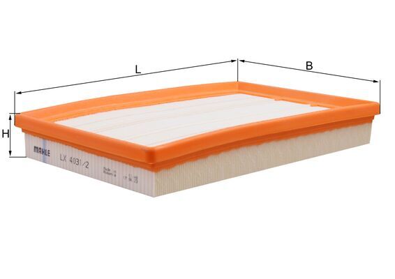 Mahle Air Filter LX4031/2