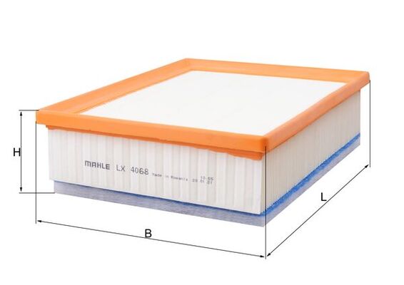 Mahle Air Filter LX4068