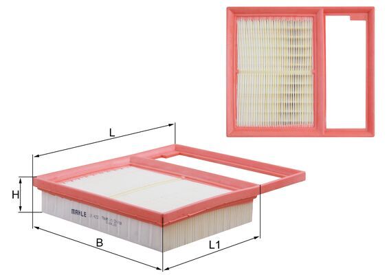 Mahle Air Filter LX4157