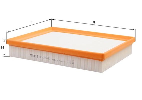 Mahle Air Filter LX4296/7