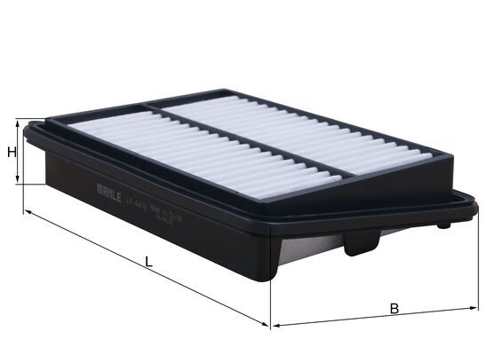 Mahle Air Filter LX4478