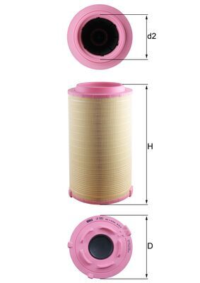 Mahle Air Filter LX5051
