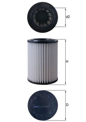 Mahle Air Filter LX5363