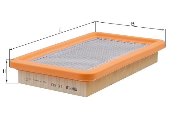Mahle Air Filter LX542