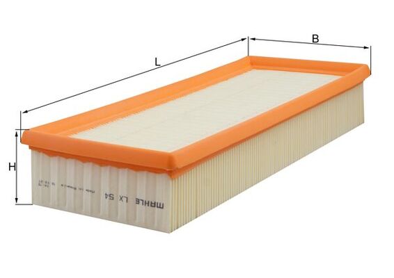 Mahle Air Filter LX54