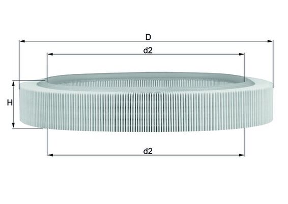 Mahle Air Filter LX58