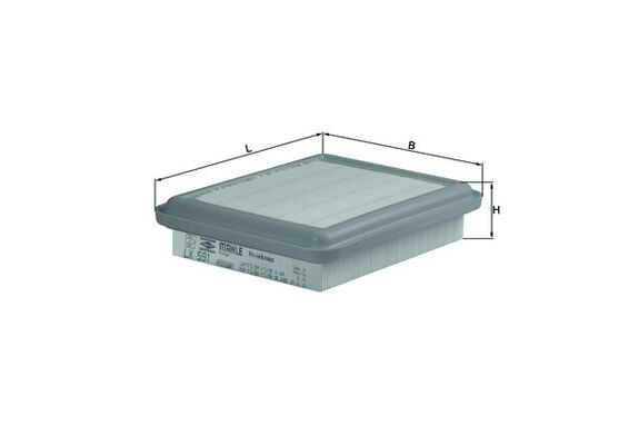 Mahle Air Filter LX591