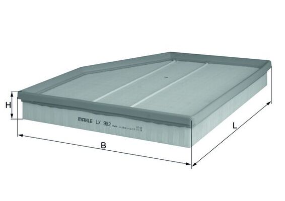 Mahle Air Filter LX982