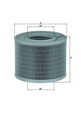 Mahle Air Filter LX986
