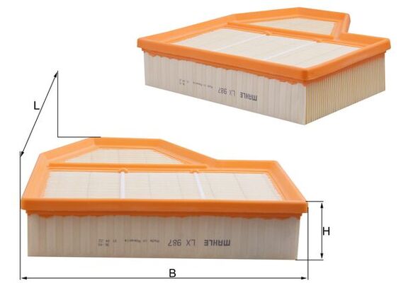 Mahle Air Filter LX987