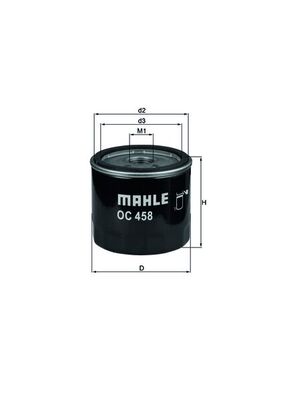 Mahle Oil Filter OC458