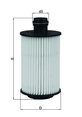 Mahle Oil Filter OX1012D