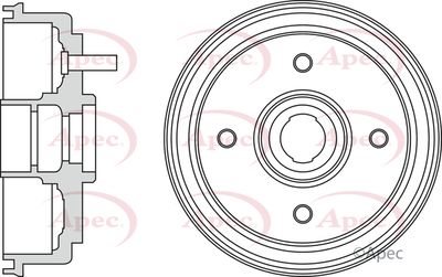 APEC Brake Drum DRM9982