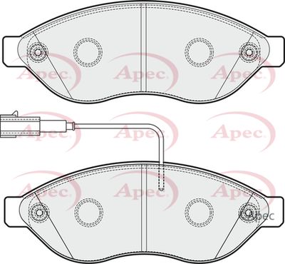 APEC Front Brake Pads PAD1858