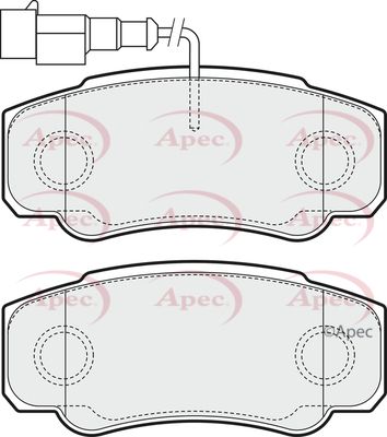 APEC Rear Brake Pads PAD1554
