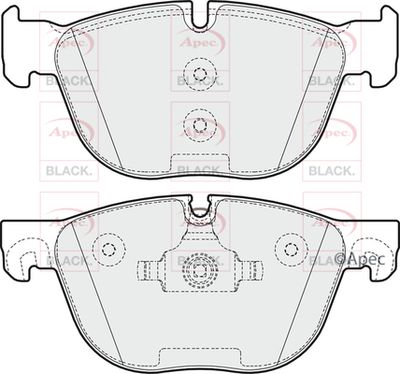 APEC Front Brake Pads PAD1614B