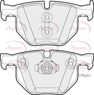 APEC Rear Brake Pads PAD1643