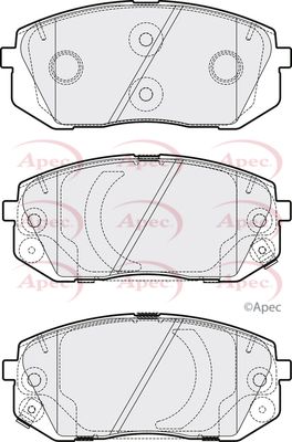 APEC Front Brake Pads PAD2193