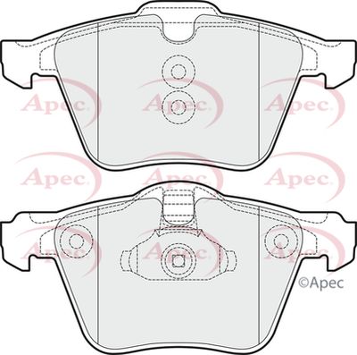 APEC Front Brake Pads PAD1494