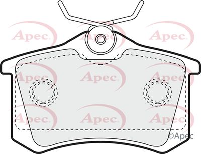 APEC Rear Brake Pads PAD1256