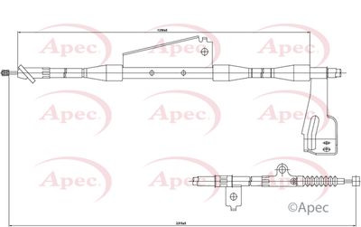 APEC Brake Cable CAB1312