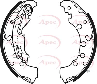 APEC Brake Shoes SHU697