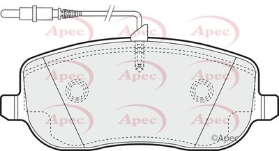 APEC Front Brake Pads PAD1224