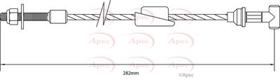 APEC Brake Cable CAB1134