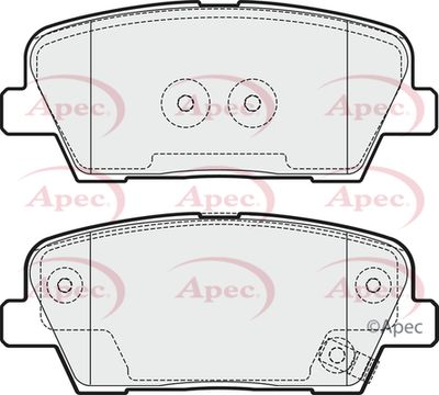 APEC Rear Brake Pads PAD1753