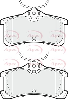 APEC Rear Brake Pads PAD1354