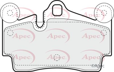 APEC Rear Brake Pads PAD1318