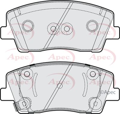 APEC Front Brake Pads PAD2264