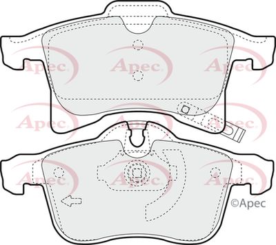 APEC Front Brake Pads PAD1348