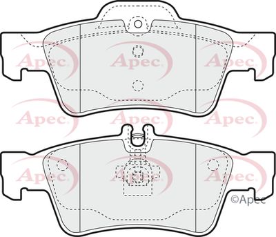 APEC Rear Brake Pads PAD1322