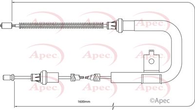 APEC Brake Cable CAB1310